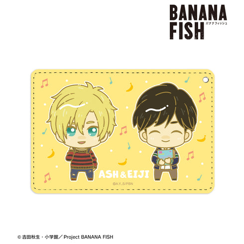 『BANANA FISH』アッシュ‧リンクス&奥村英⼆ ちょこんと! 第2弾 レコードショップ ver. 1ポケットパスケース